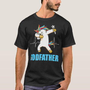 Godparent New First Time Godmother Godfather Beat  T-Shirt