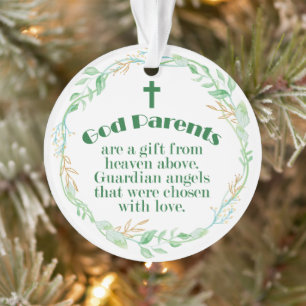 Godparents – A Gift from Heaven Ornament