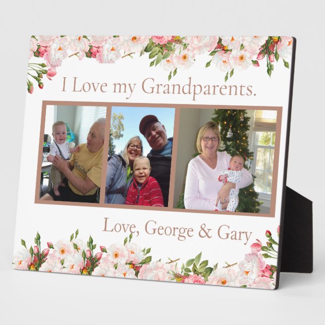 Godparents baptised plaque (Side)