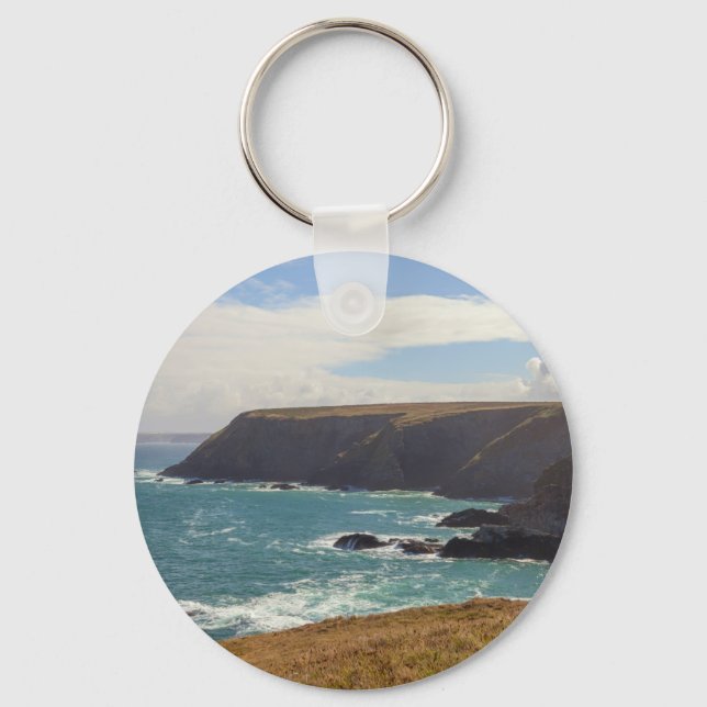 Godrevy, Cornwall Key Ring (Front)