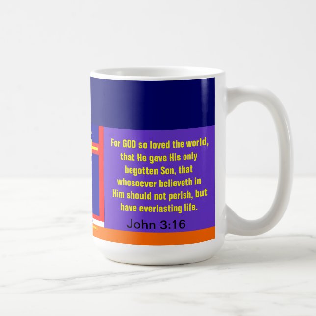 "GOD's Amazing Love" Coffee Mug (Right)