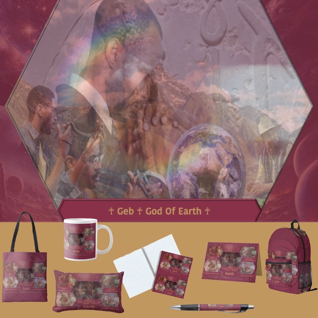 Gods and Goddess Of Earth Thank You Card (Get the full “Gods + Goddesses Of Earth” collection at: https://bit.ly/OurAncestorsZazzle)