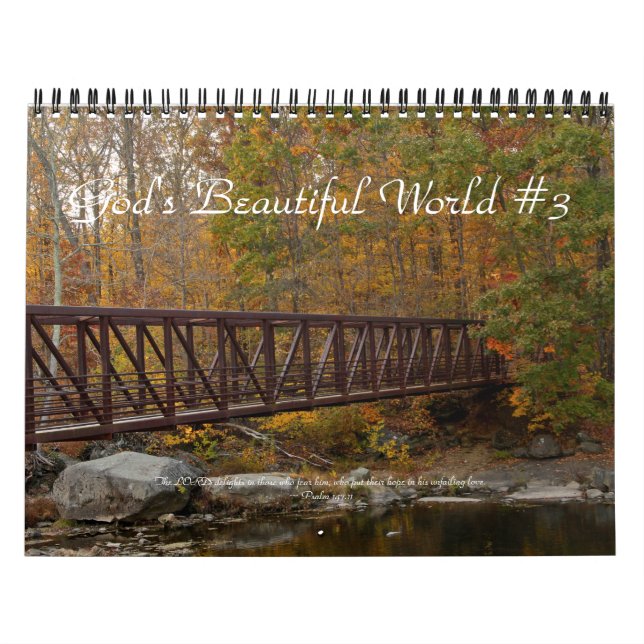God's Beautiful World #3 Calendar (Cover)