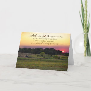 God's Blessings Card