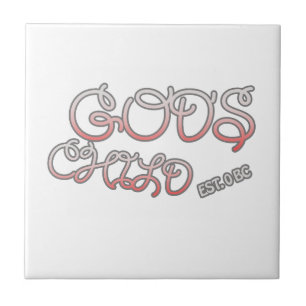 God's Child Ceramic Tile
