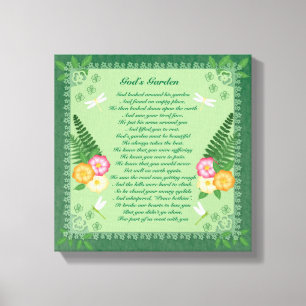 God's Garden Canvas Print