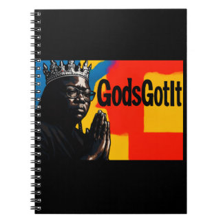 Gods Got It Notebook Journal