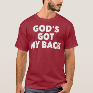 Gods Got My Back in WhiteJesusHoly Premium T-Shirt