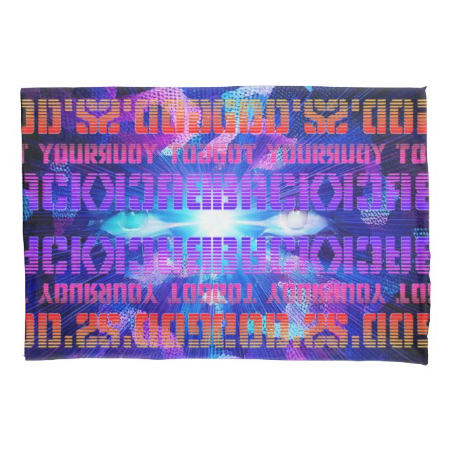 God's Got Your Back  Pillowcase (Front)