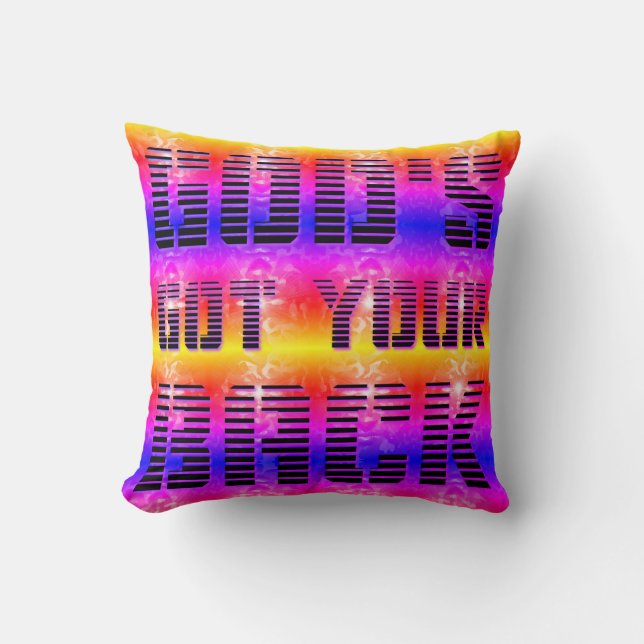 God's Got Your Back Sunrise to Sunset Throw Pillow (Front)