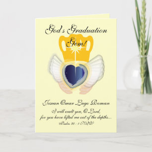 God's Graduation Gem!-Customize Card