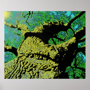 God's Great Mighty Oak Poster