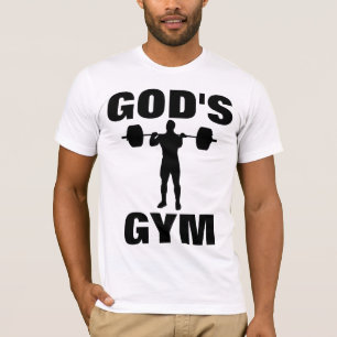 GOD'S GYM, Christian workout T-shirts