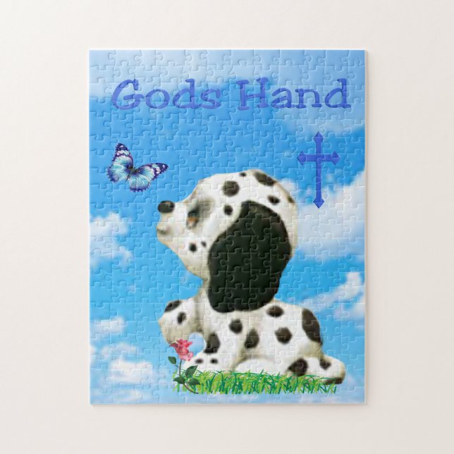 Gods hand jigsaw puzzle (Vertical)