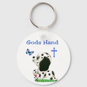 Gods hand key ring
