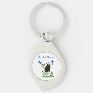 Gods hand key ring