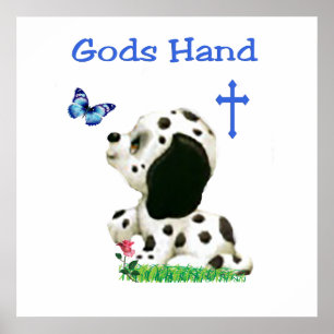 Gods hand poster