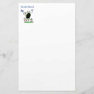 Gods hand stationery