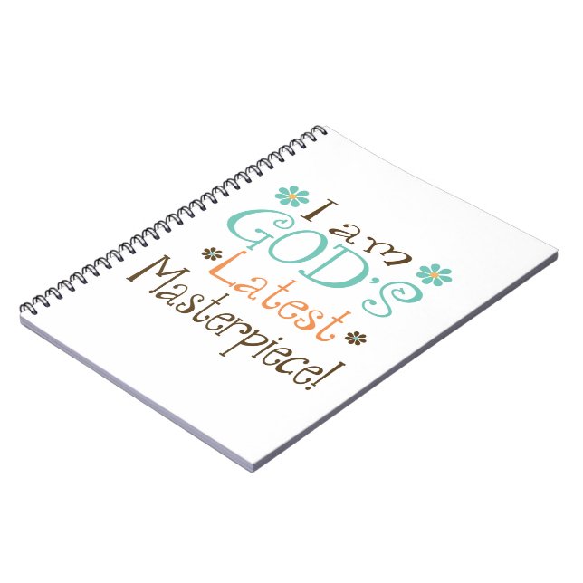 Gods Latest Masterpiece Notebook (Left Side)