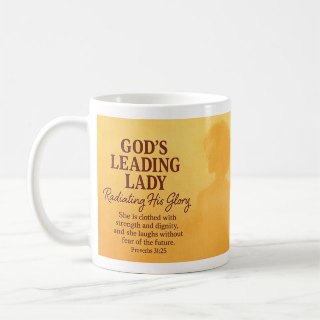 God's Leading Lady Coffee Mug (Left)