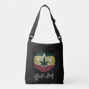 God's Leaf - Deluxe Funky Faded Edition Crossbody Bag
