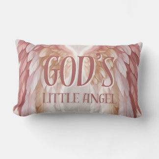 God's Little Angel: Heavenly Comfort Pillow