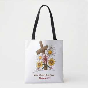#God's Love  All-Over-Print Tote Bag, Medium Bag