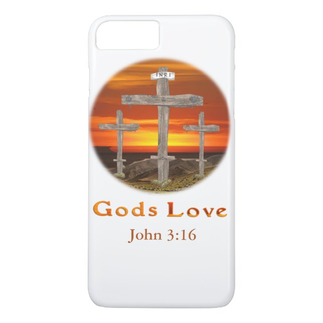 Gods Love Case-Mate iPhone Case (Back)