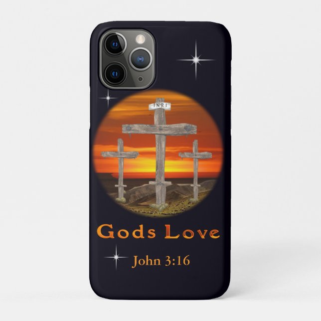 Gods Love Case-Mate iPhone Case (Back)