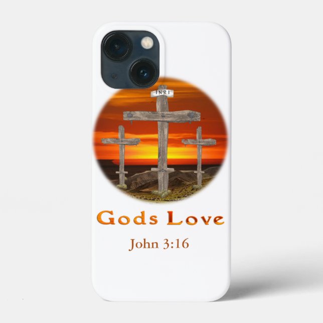 Gods Love Case-Mate iPhone Case (Back)