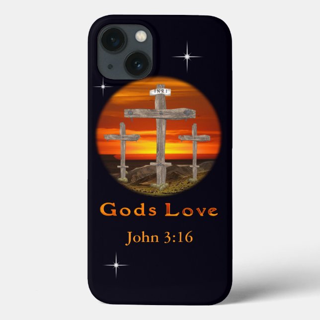 Gods Love Case-Mate iPhone Case (Back)