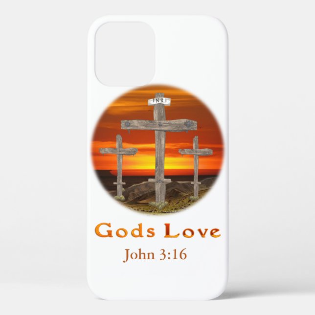 Gods Love Case-Mate iPhone Case (Back)