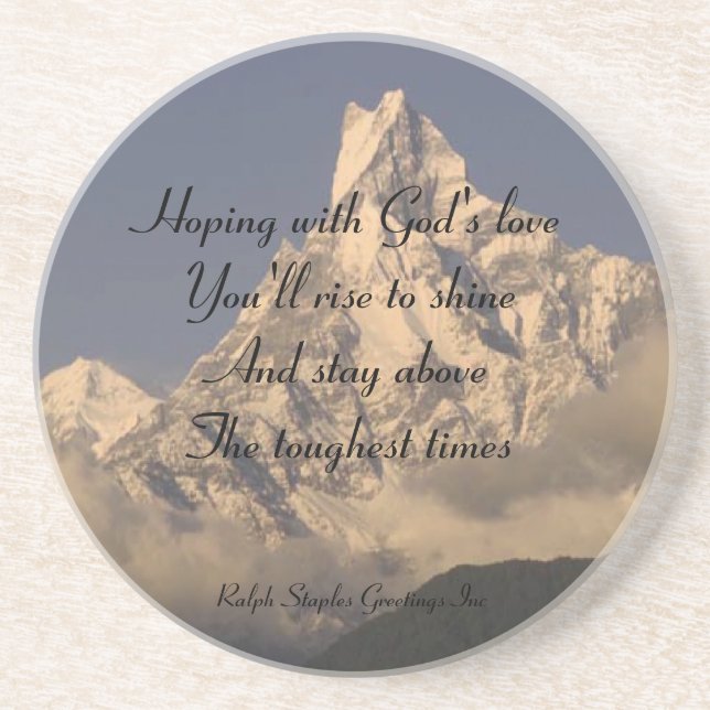 God's love coaster (Front)