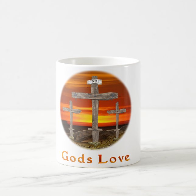 Gods Love Coffee Mug (Center)