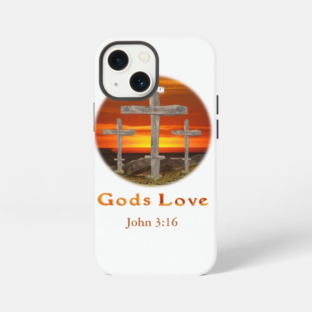 Gods Love iPhone Case (Back)