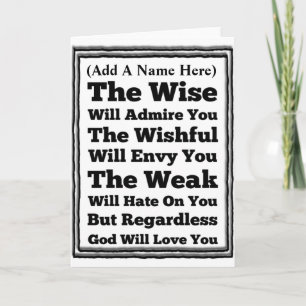 Gods Love Is For Everyone Card