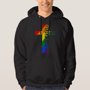 God's Love Is Fully Inclusive Christian Jesus Lgbt Hoodie
