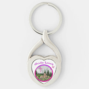 gods Love Key Ring