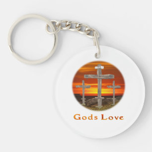 Gods Love Key Ring