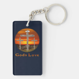 Gods Love Key Ring