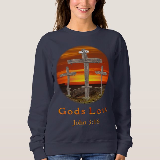 Gods Love Sweatshirt (Front)