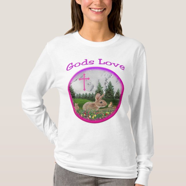 gods Love T-Shirt (Front)