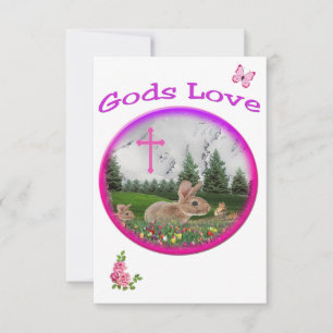 gods Love Thank You Card