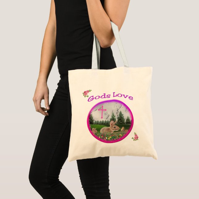 gods Love Tote Bag (Front (Product))