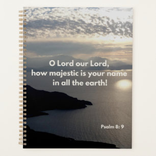God's Majestic Name Bible Verse Planner