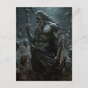 God's & Monsters - Poseidon  Postcard