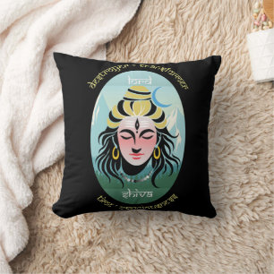 Gods of India Art Series - Lord Shiva Cushion