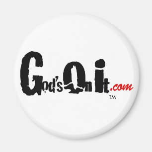 God's On It magnet