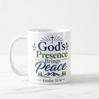 God's Presence Brings Peace Biblical Encouragement