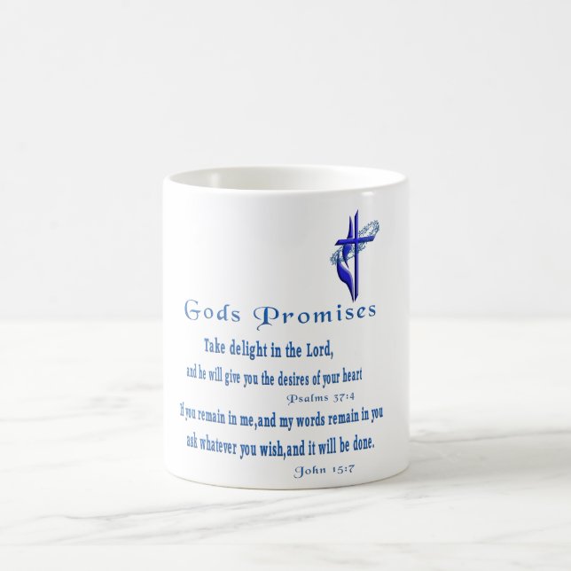 Gods promises mug (Center)